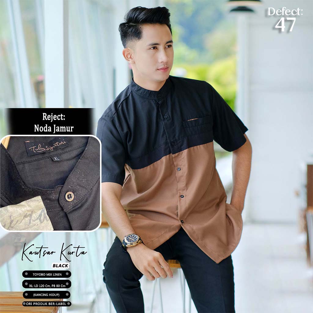 Kautsar Kurta Black