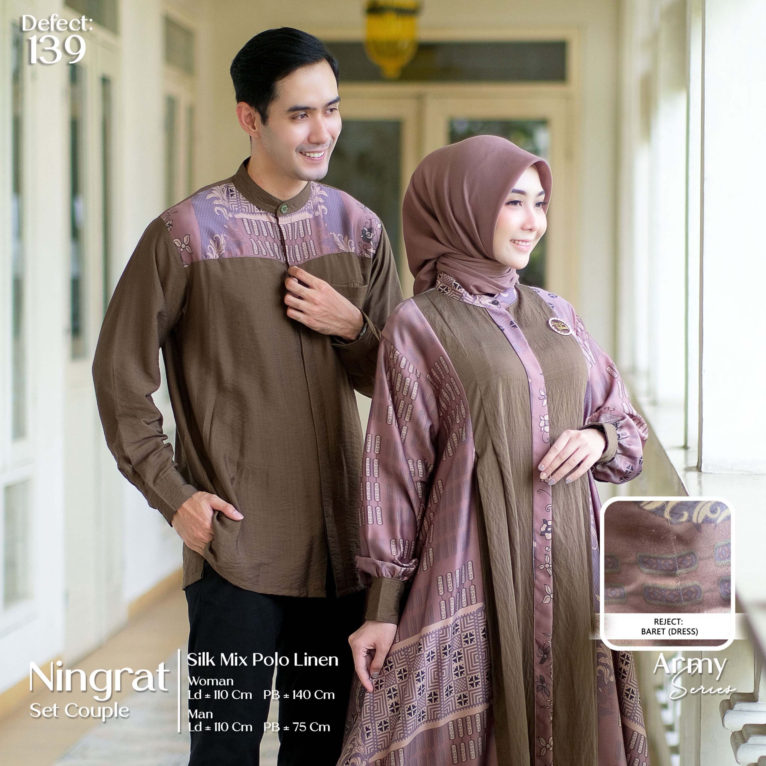 Ningrat Set Couple ( Army )