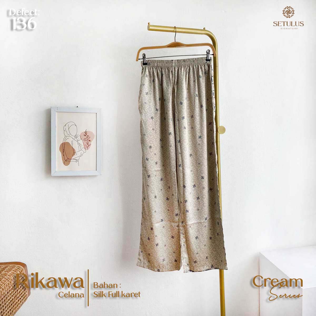 Sale Celana Rikawa Cream
