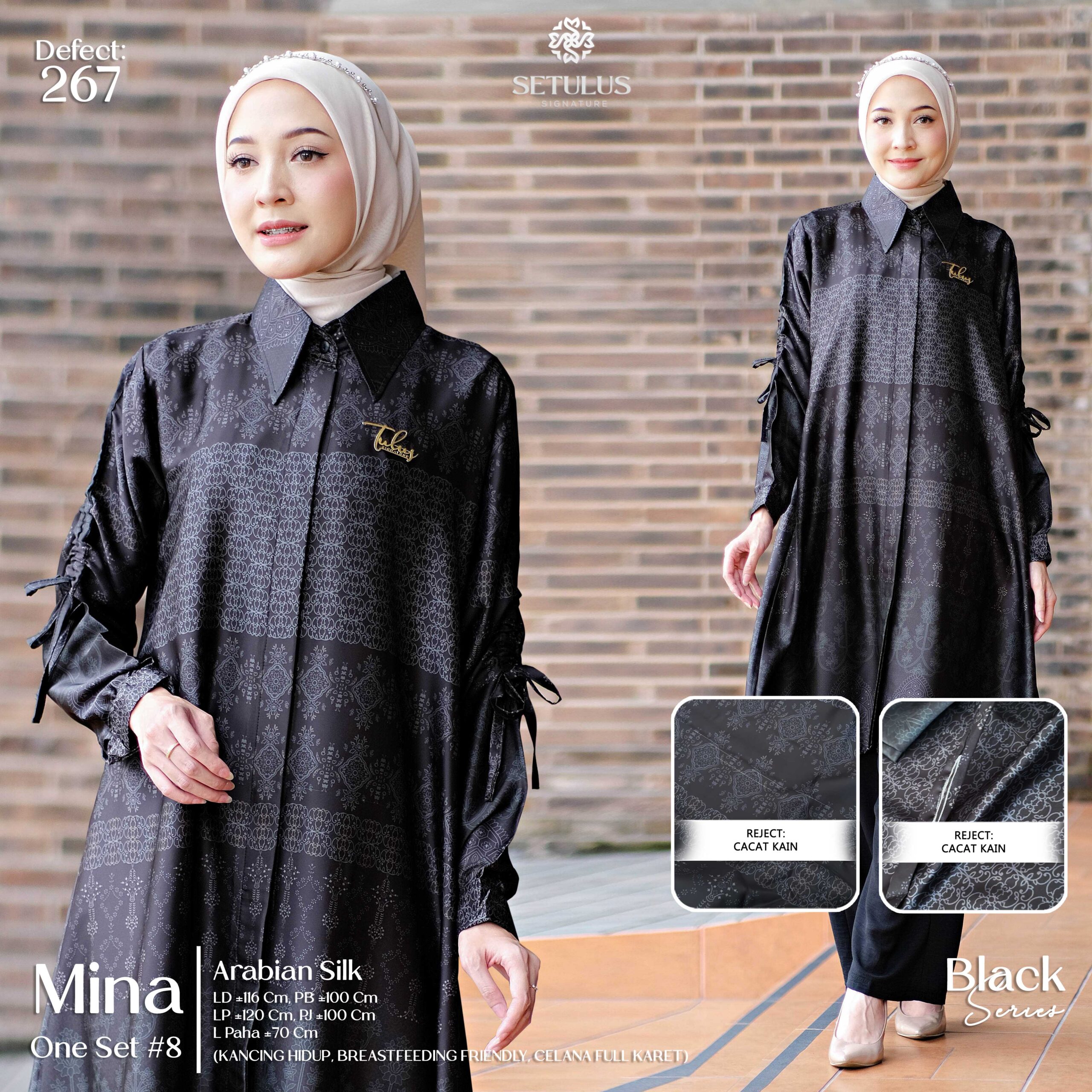 Mina Set #8 Black (267)