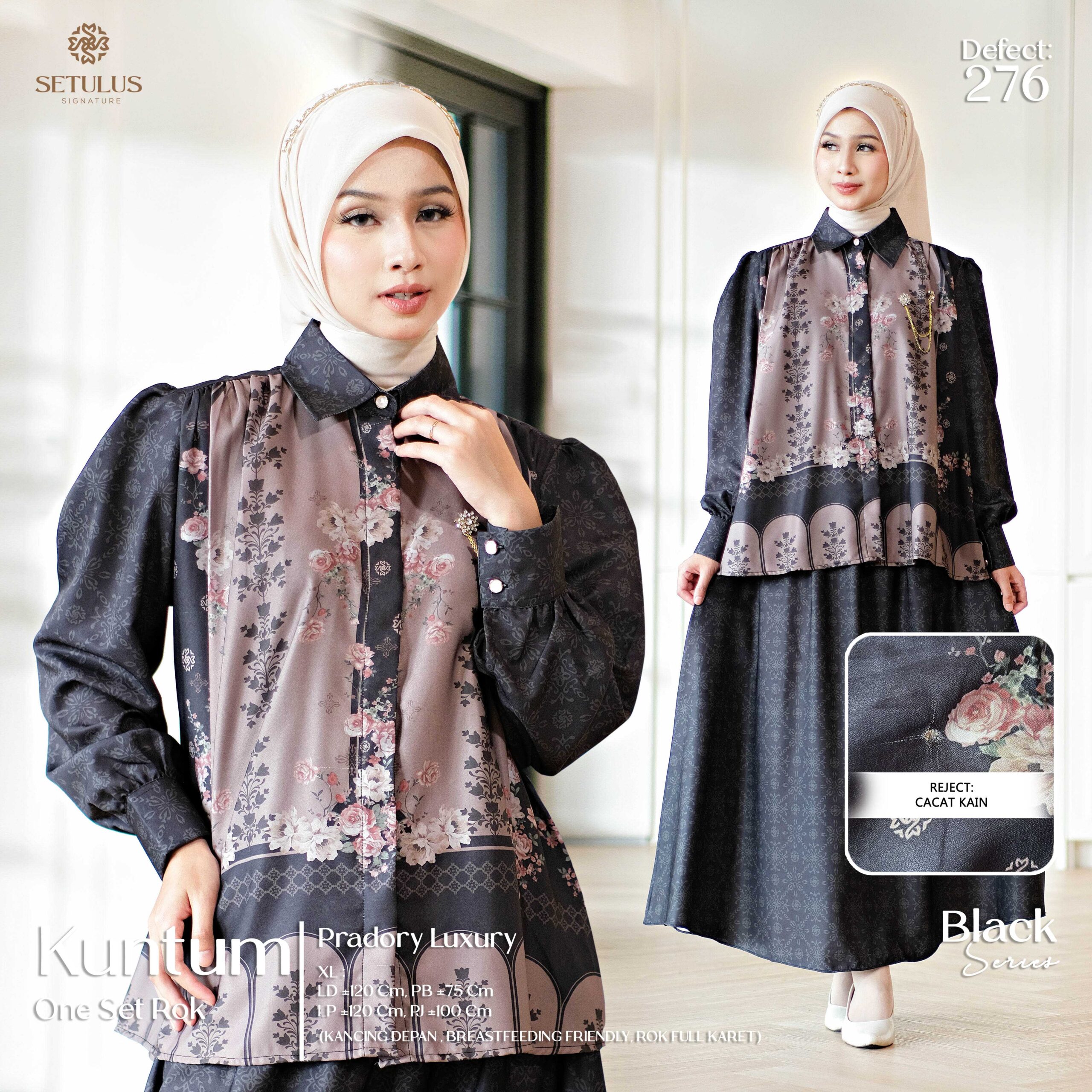 KUNTUM ONE SET - BLACK - XL (276)