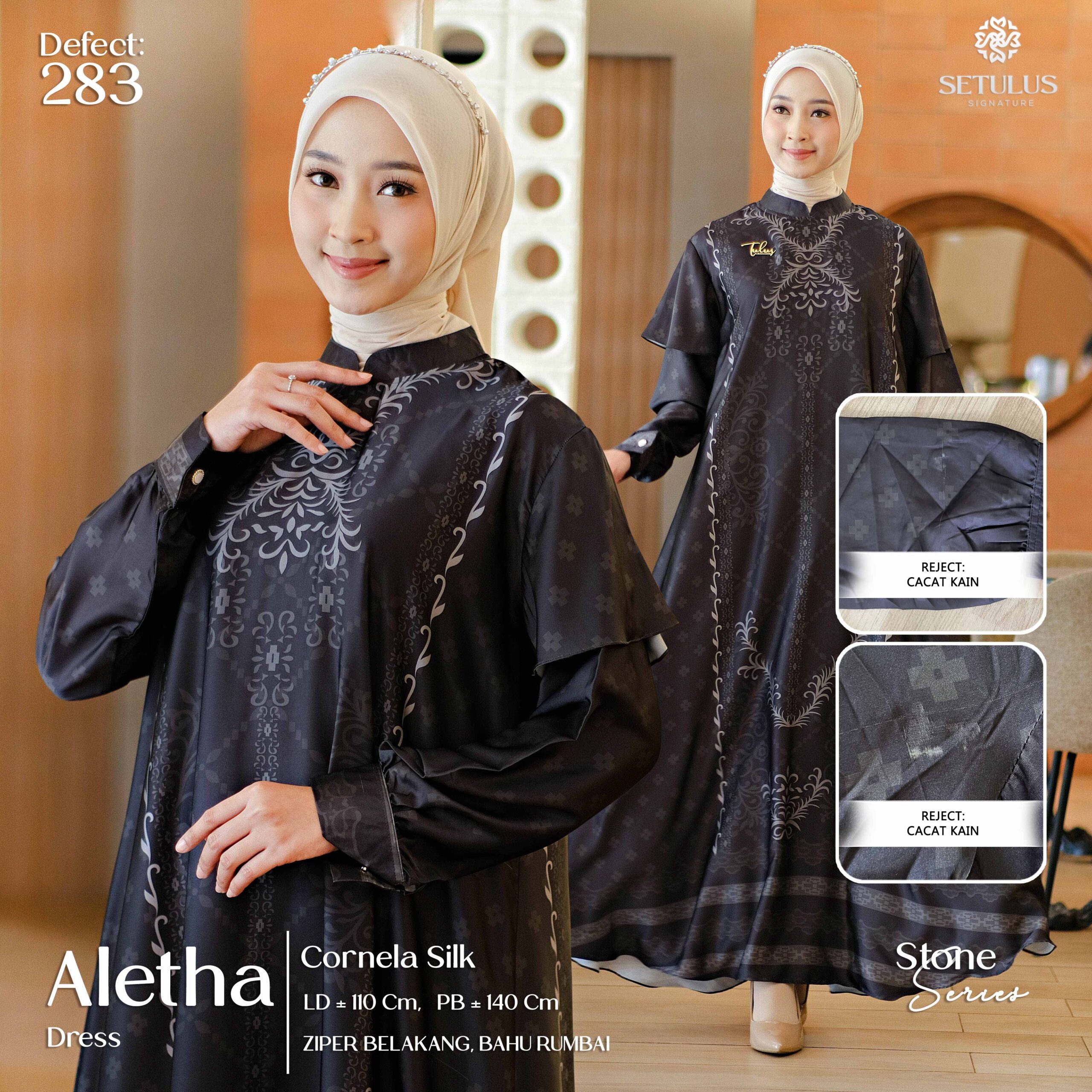 Aletha Dress - Stone (283)