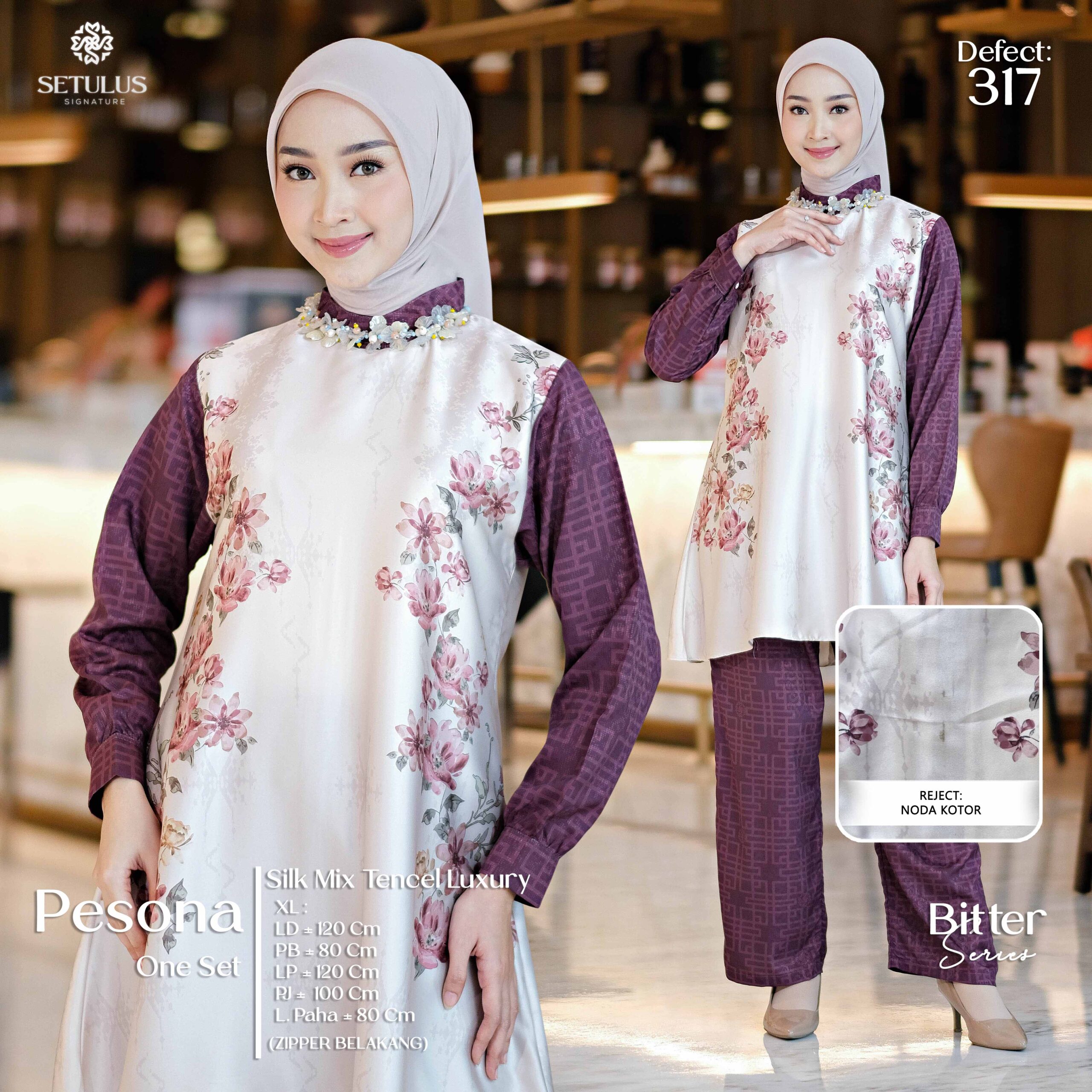 PESONA ONE SET, XL – BITTER - 317